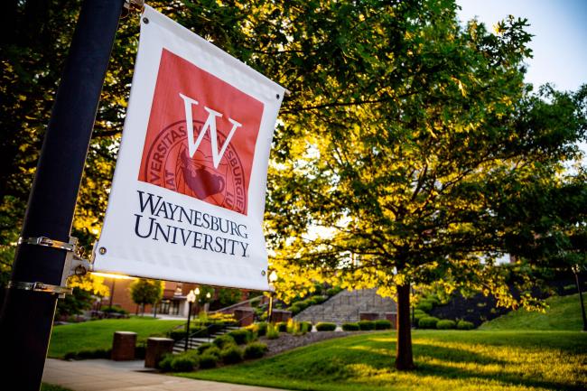 Waynesburg University Campus Banner