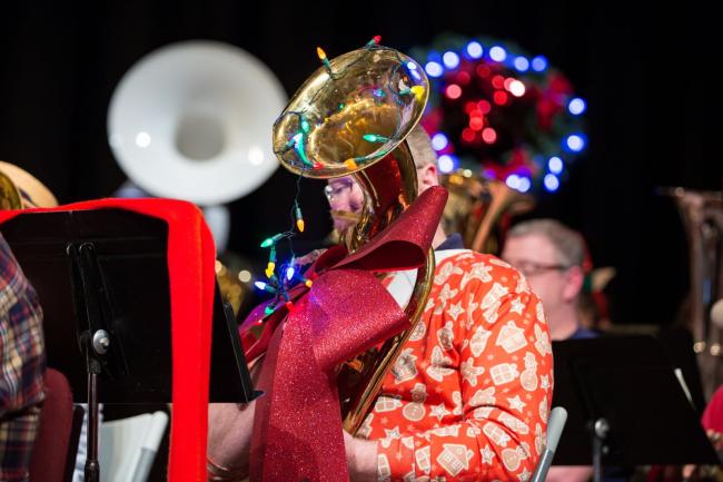 Photo from TUBACHRISTMAS 2024 concert at WU