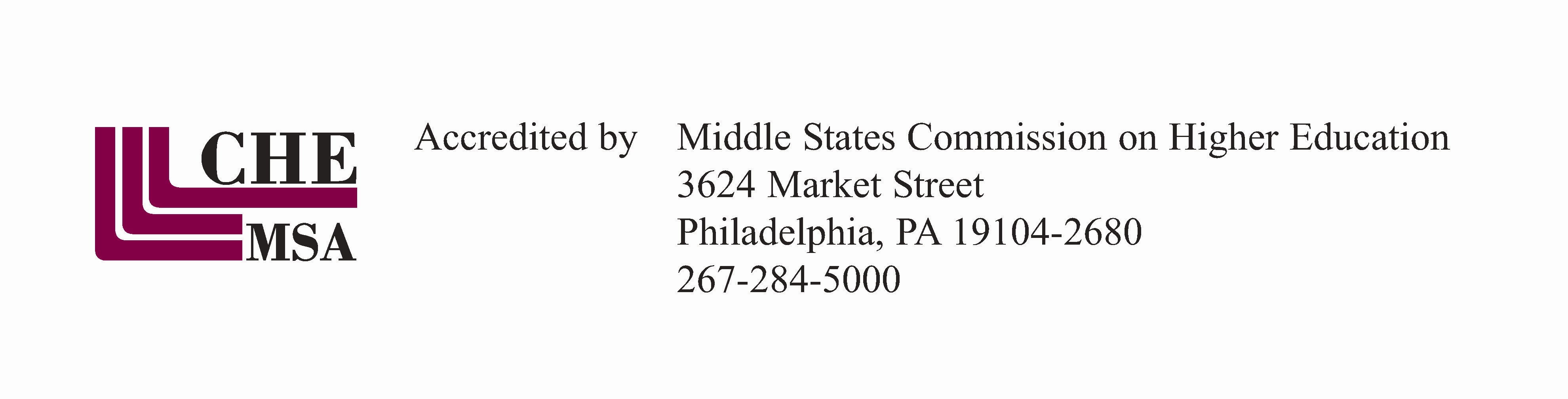 MSCHE logo and blurb