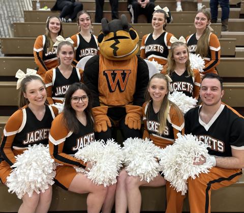 cheerleaders with sting