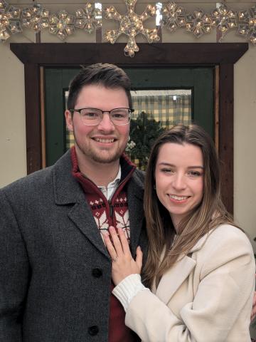 Jonathan and his fiancée Evelyn