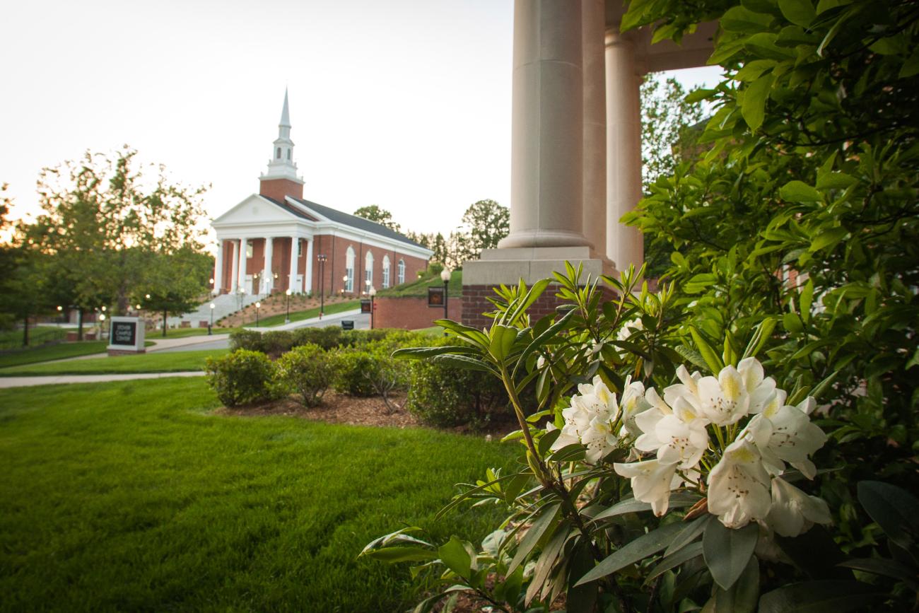 Scenic shot of campus