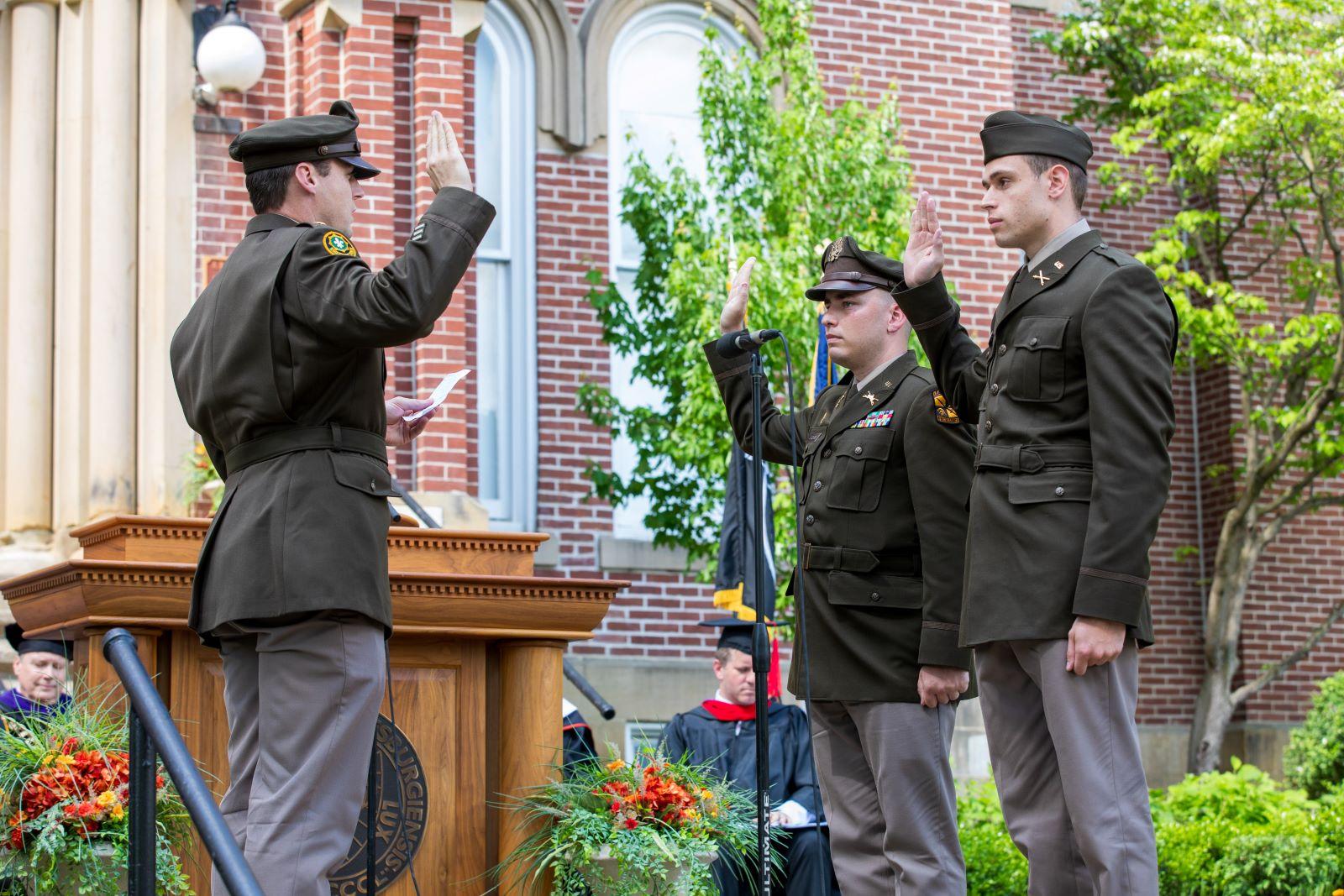 Tyler O’Quinn and Brandon Thomas are commissioned