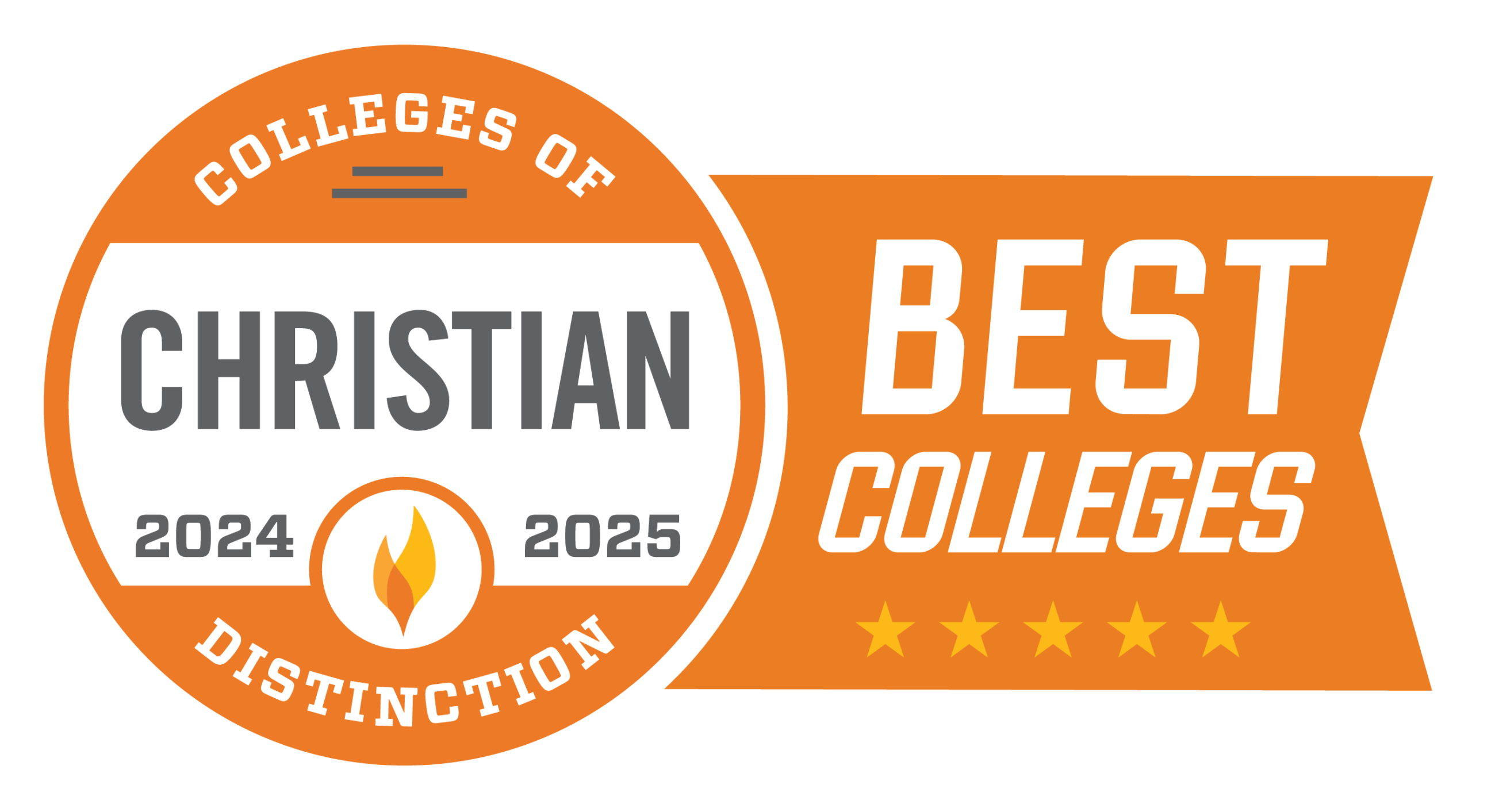 2024-2025 Christian Colleges of Distinction badge