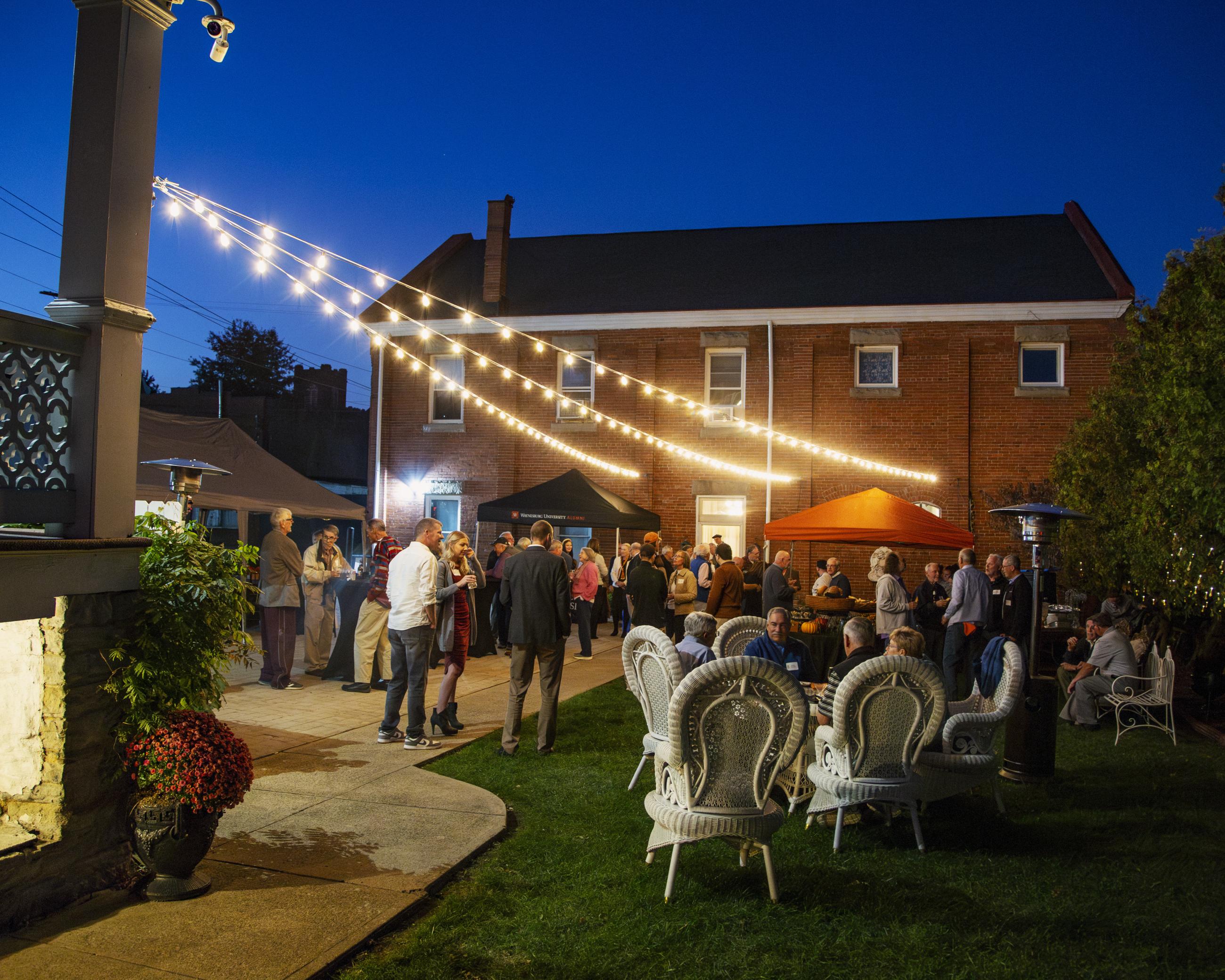 The Denny House during the All-Alumni Celebration and Combined Class Reunion