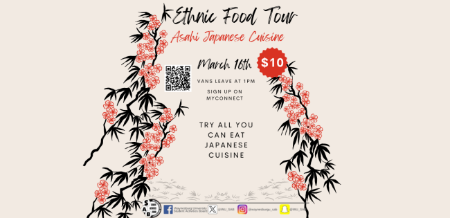 Asahi food tour on March 16th. All you can eat Japenese cuisine