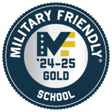 Military Friendly 2024-25 School Gold badge